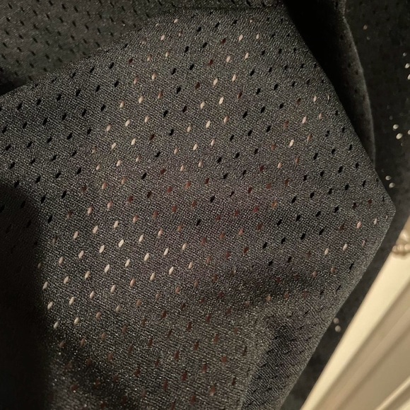 Nike Men's Black Jersey with Red Swoosh - Picture 2 of 5